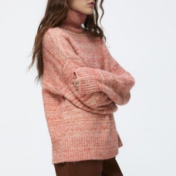 ✨ZARA ALPACA AND WOOL BLEND WARM SOFT SZ S-S SWEATER✨ - Picture 2 of 8